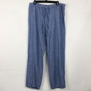 Liz Claiborne Chambray Linen Pants womens‎ size XL